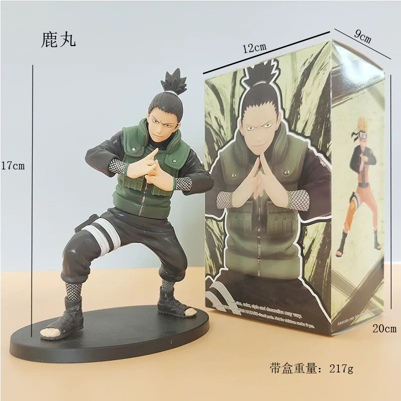 "Naruto & Shikamaru 19cm Battle Scene PVC Figure"
