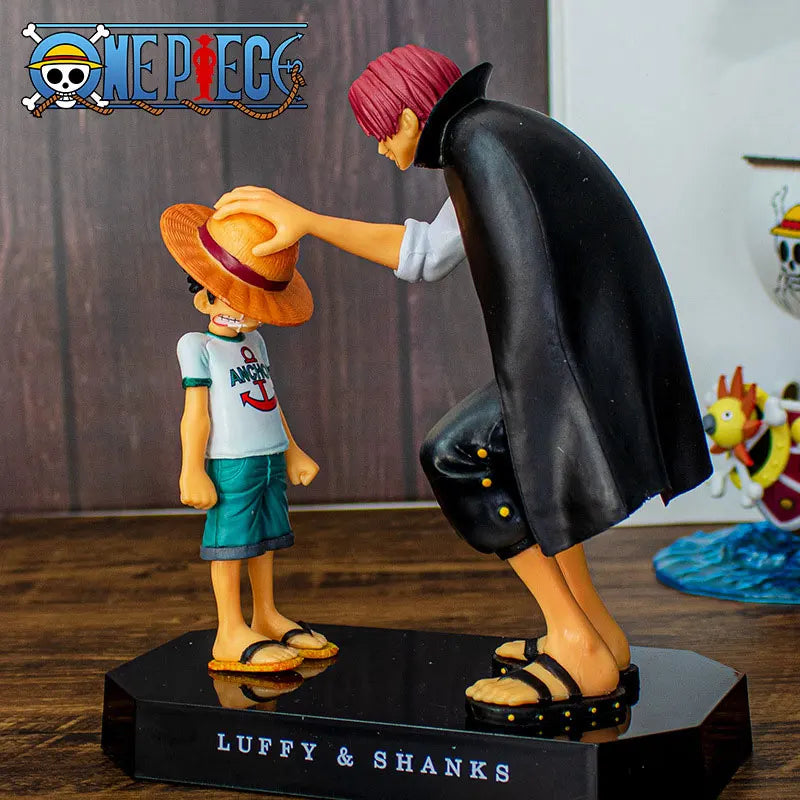 "One Piece Shanks & Luffy PVC Figure (18cm)"