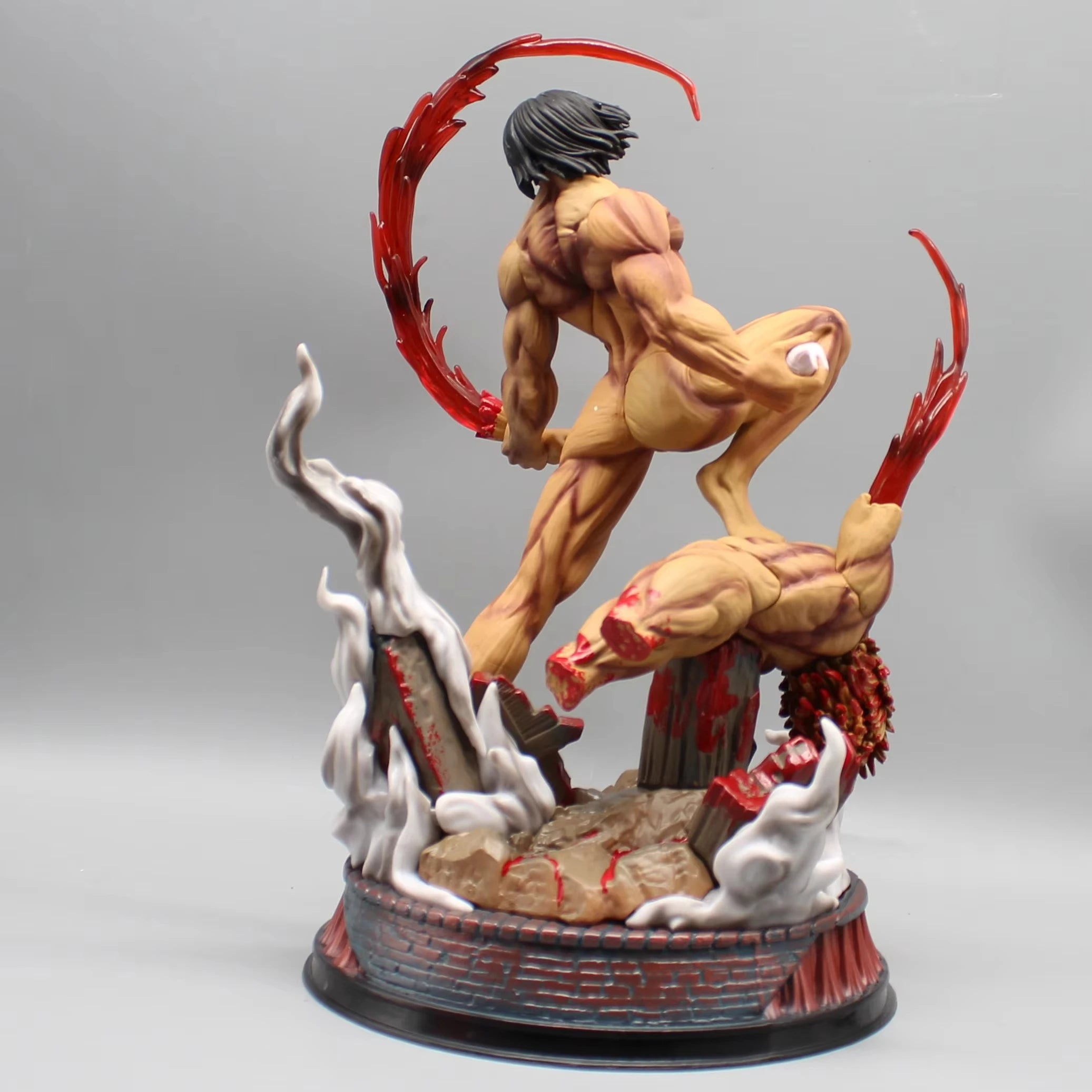 "Attack on Titan Armored Titan & Eren 29cm PVC Figure"