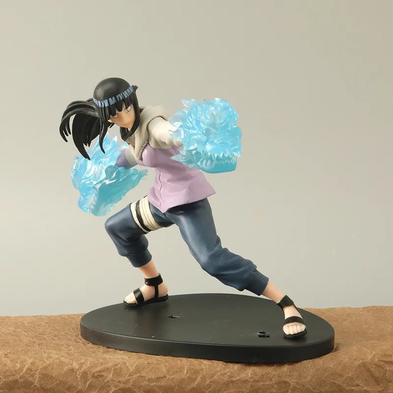 "Naruto Rock Lee & Hinata 16cm Double Lion Fist Figure"