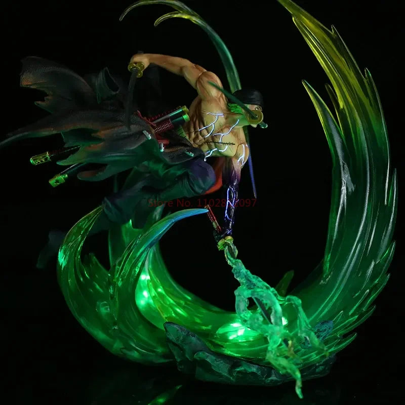 "One Piece Roronoa Zoro 24cm Luminous PVC Figure"