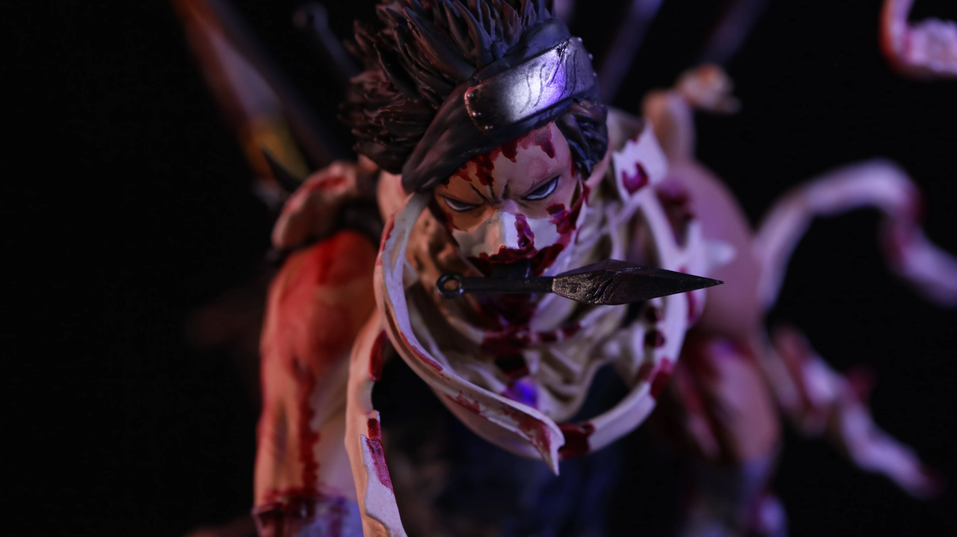 "Naruto Zabuza & Kakashi 24–28cm PVC Figures"