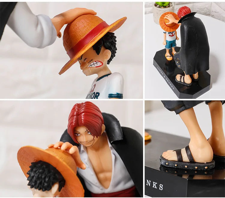 "One Piece Shanks & Luffy PVC Figure (18cm)"