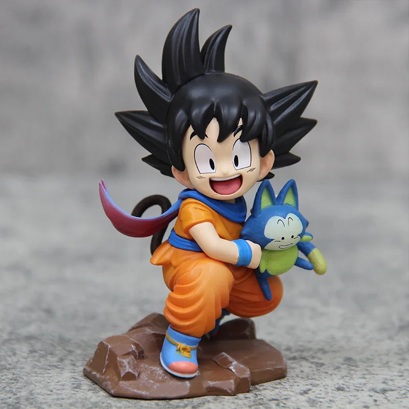 "Dragon Ball Kid Goku with Puer PVC Figure"