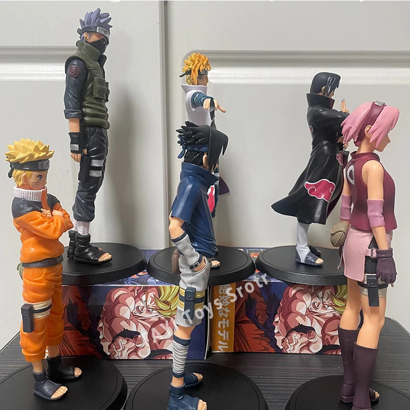 "Naruto Shippuden Uchiha Itachi & Sasuke PVC Figures"