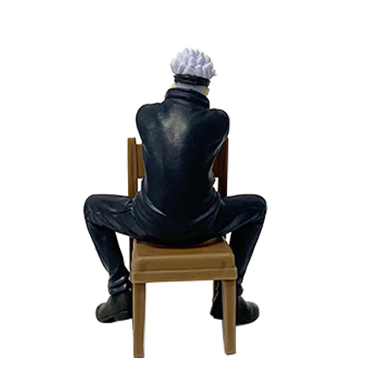 "Jujutsu Kaisen Gojo Satoru 11cm Rest Time Sitting PVC Figure"