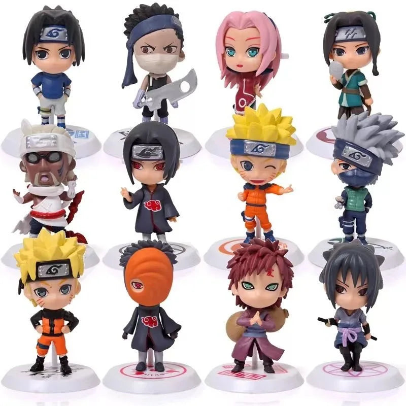 "Naruto Mini Figure Set (6pcs) 7_9cm"