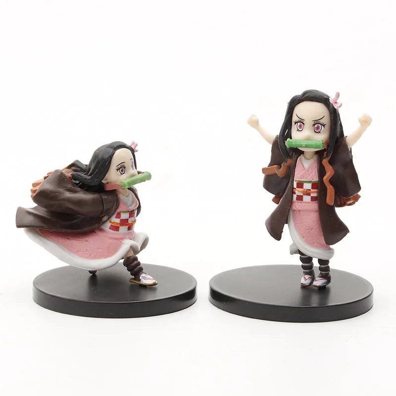 "Demon Slayer Nezuko 5pcs PVC Figure Set"