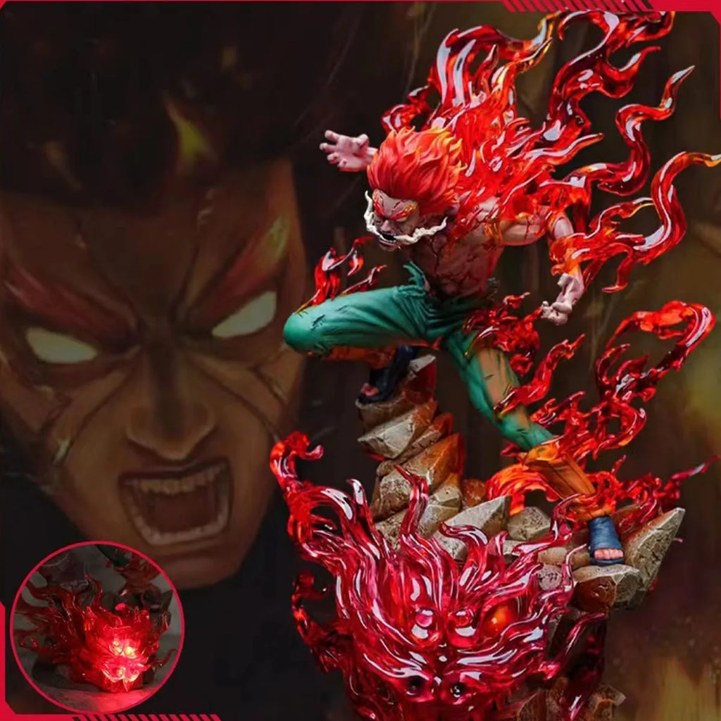 "Naruto Might Guy 26cm Shinobi Figure with Light"