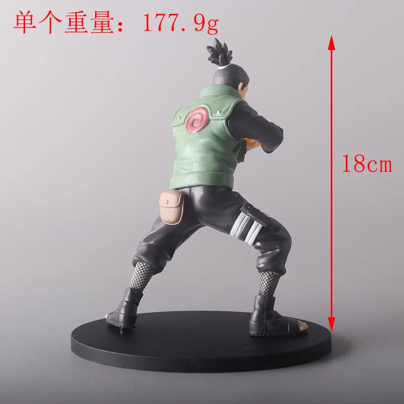 "Naruto & Shikamaru 19cm Battle Scene PVC Figure"