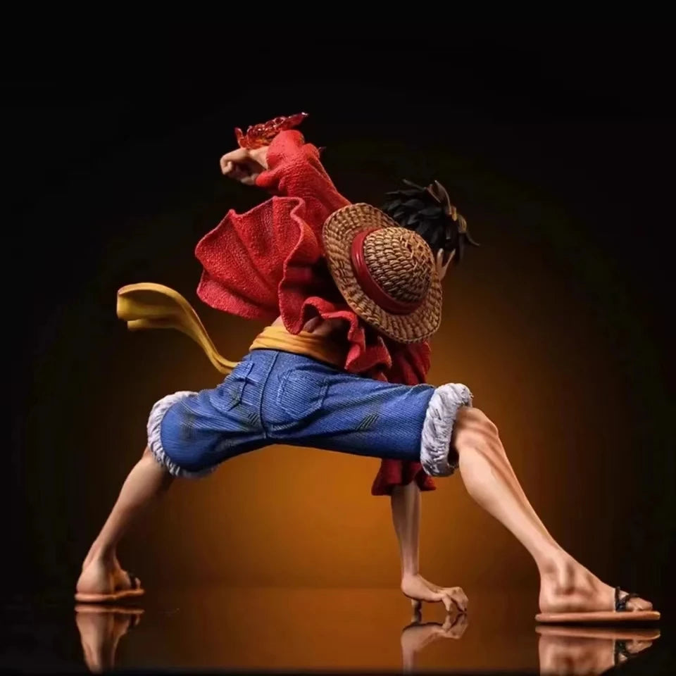 "One Piece Luffy 18cm Battle Style PVC Figure"