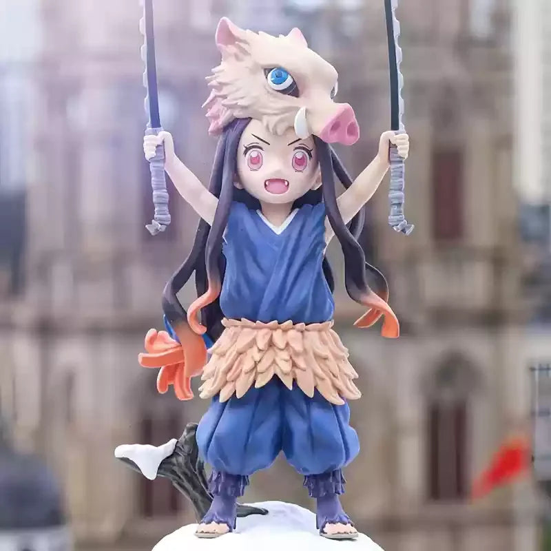 "Demon Slayer Nezuko & Inosuke 20cm PVC Figure"