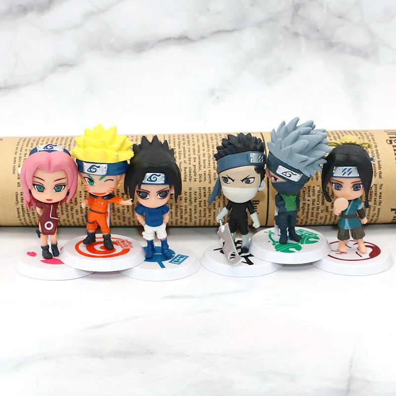 "Naruto Mini Figure Set (6pcs) 7_9cm"