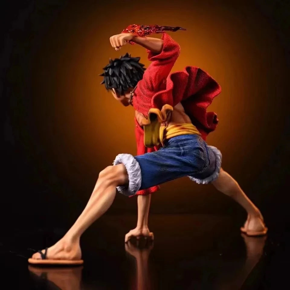 "One Piece Luffy 18cm Battle Style PVC Figure"