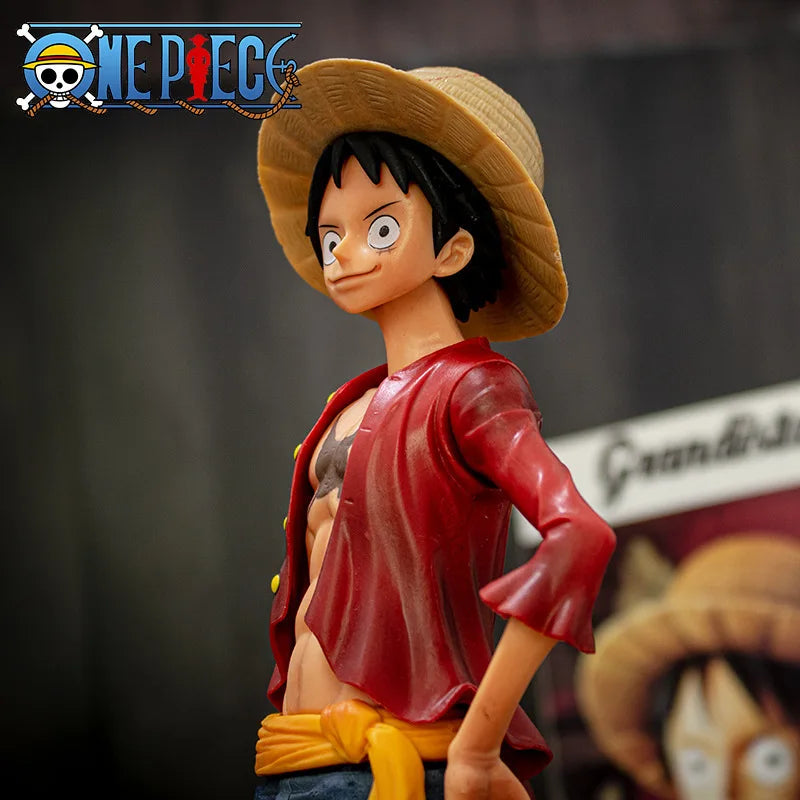 "One Piece Luffy Face-Changing Figure (28cm)"