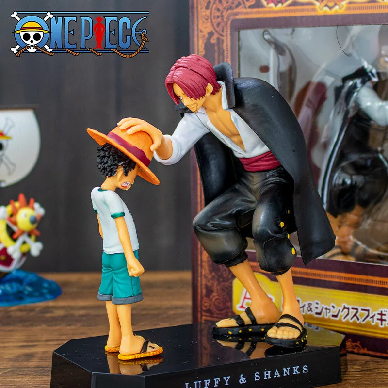 "One Piece Shanks & Luffy PVC Figure (18cm)"