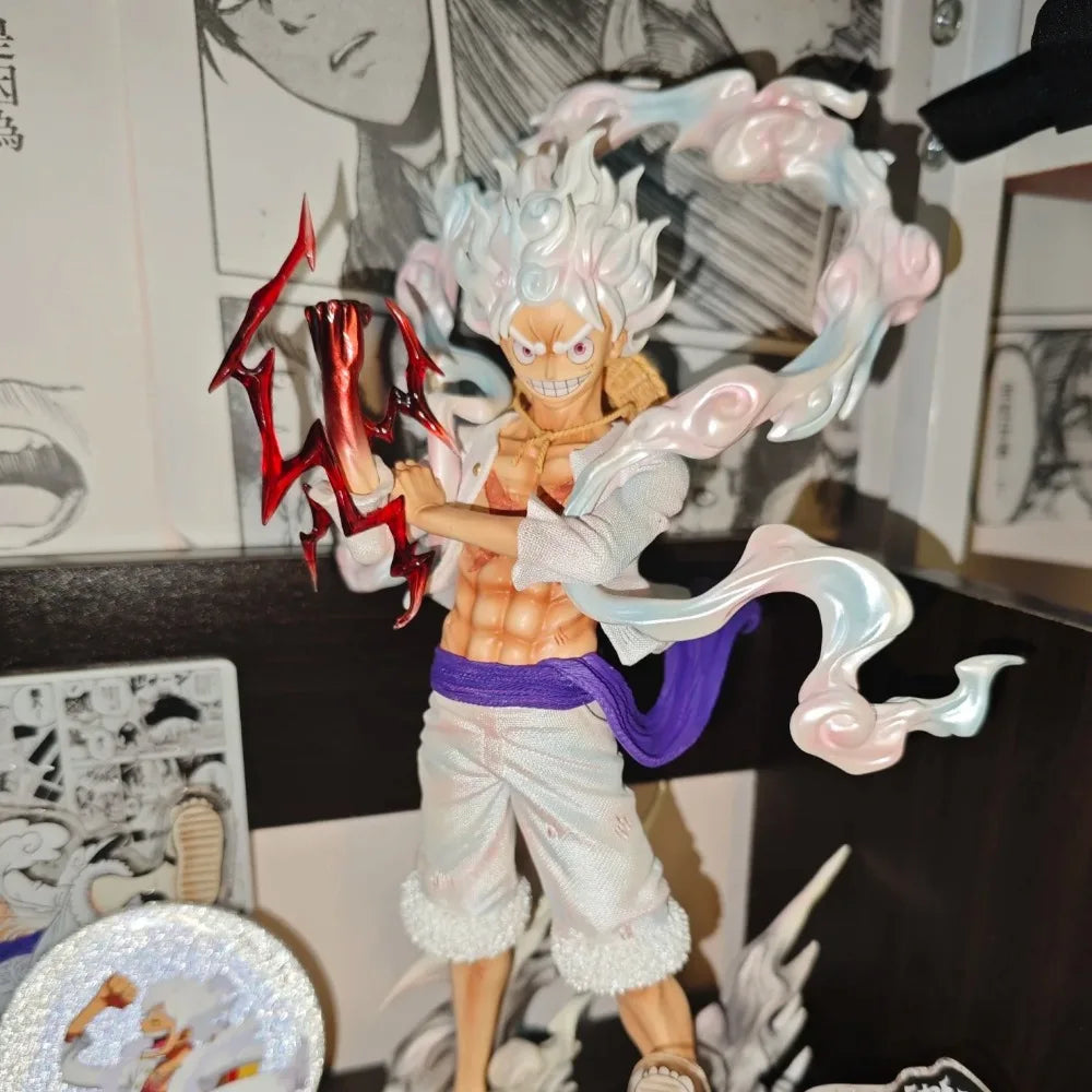 "One Piece Luffy Gear 5 Nika 25cm PVC Figure"