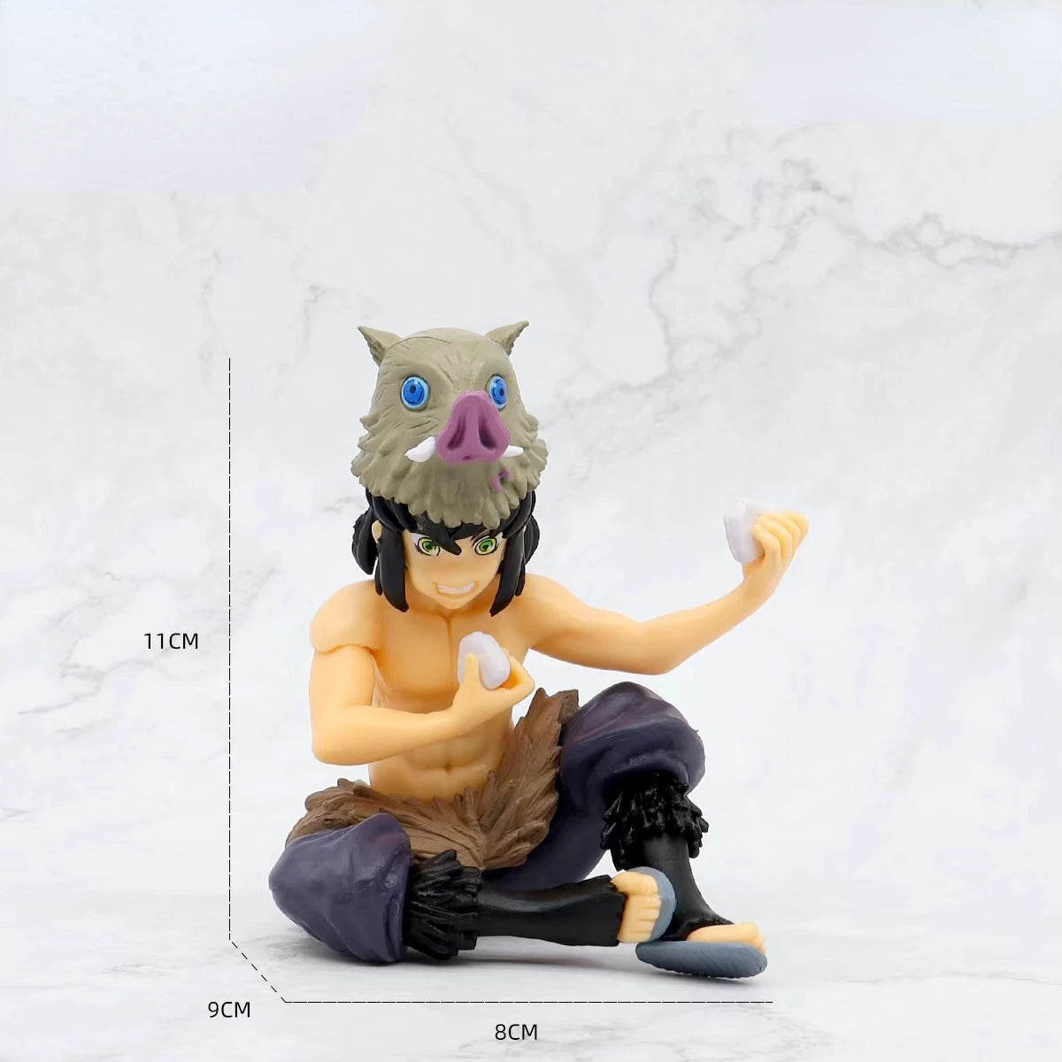 "Demon Slayer Tanjirou & Nezuko 10–15cm Sitting PVC Figures"