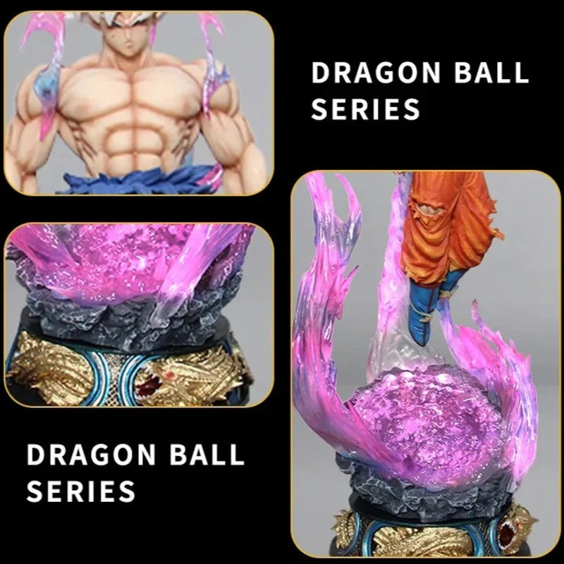 "Dragon Ball Z Goku Ultra Instinct 25cm Light-Up Figure"