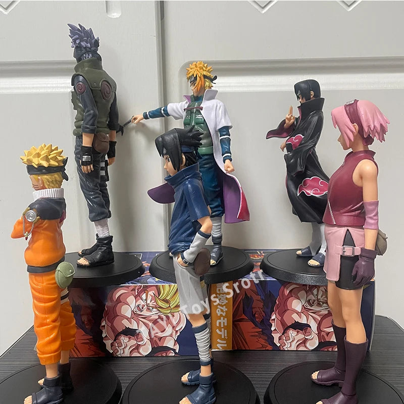 "Naruto Shippuden Uchiha Itachi & Sasuke PVC Figures"